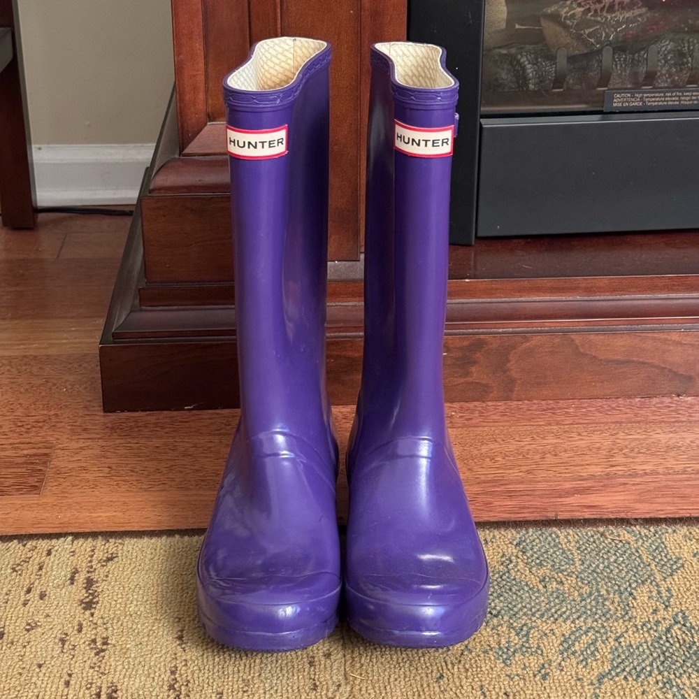 HUNTER BOOTS PURPLE